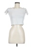 Shein White Short Sleeve Top Size 6 - photo 1
