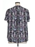 Torrid 100% Polyester Purple Short Sleeve Blouse Size 1X Plus (1) - photo 2
