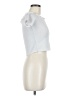Shein White Short Sleeve Top Size 6 - photo 4