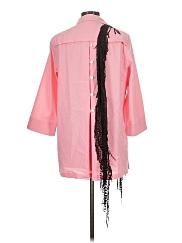 Zac & Rachel 3/4 Sleeve Button-Down Shirt (view 2)