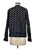 Point Sur Blue Long Sleeve Blouse Size M - photo 2