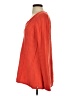 PURE HANDKNIT 100% Cotton Orange Pullover Sweater Size Sm - Med - photo 5