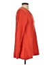 PURE HANDKNIT 100% Cotton Orange Pullover Sweater Size Sm - Med - photo 4