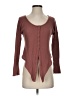 Express One Eleven Burgundy Cardigan Size S - photo 1