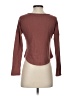 Express One Eleven Burgundy Cardigan Size S - photo 2