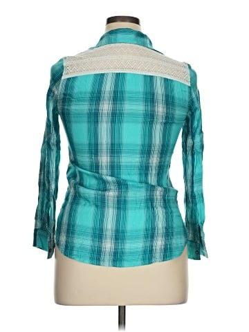 Mudd Long Sleeve Button-Down Shirt (view 2)