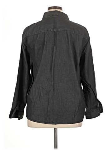 a.n.a. A New Approach Long Sleeve Button-Down Shirt (view 2)
