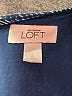 Ann Taylor LOFT 100% Polyester Blue Sleeveless Blouse Size 6 - photo 7