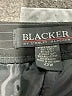 Blacker by Stanley Blacker Stripes Black Dress Pants Size 22 - photo 4