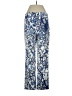 Pure Amici Print Blue Casual Pants Size S - photo 2
