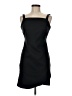 Rampage Solid Black Cocktail Dress Size 7 - photo 1