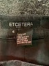 Etcetera 100% Wool Black Wool Pants Size 4 - photo 4