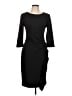 Miusol Solid Black Cocktail Dress Size L - photo 1