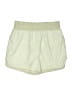 MANIERE DE VOiR 100% Polyester Chevron-herringbone Green Shorts Size 14 - photo 1