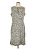 Apt. 9 Tweed Gray Casual Dress Size L - photo 1