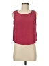 Roylamp 100% Polyester Burgundy Sleeveless Blouse Size M - photo 1