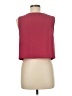 Roylamp 100% Polyester Burgundy Sleeveless Blouse Size M - photo 2