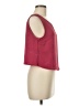 Roylamp 100% Polyester Burgundy Sleeveless Blouse Size M - photo 4