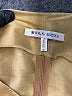 Silk Box Solid Gold Sleeveless Blouse Size 8 - photo 7