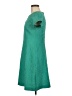 Assorted Brands Solid Green Casual Dress Size 6 - photo 5