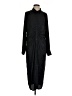 Halogen 100% Polyester Black Blue Casual Dress Size L - photo 1