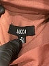 LUCCA Solid Brown Casual Dress Size M - photo 7
