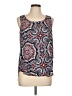 Hippie Rose 100% Polyester Blue Sleeveless Blouse Size L - photo 1
