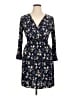 Unbranded Floral Black Casual Dress Size XL - photo 1