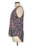 Hippie Rose 100% Polyester Blue Sleeveless Blouse Size L - photo 5