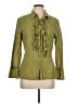 Lilith Green Long Sleeve Blouse Size L - photo 1