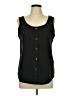 Unbranded Black Sleeveless Blouse Size L - photo 1