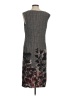 Nine West Graphic Gray Casual Dress Size 8 - photo 2