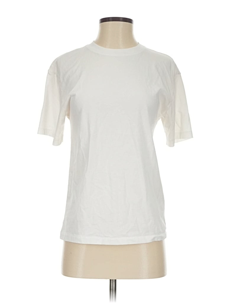 Pre-owned The Drop Short Sleeve T-shirt In Ivory