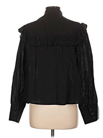 Ultra Pink Long Sleeve Blouse (view 2)