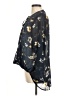 Entro 100% Polyester Black Long Sleeve Blouse Size M - photo 5