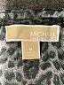 MICHAEL Michael Kors 100% Polyester Black Long Sleeve Blouse Size M - photo 6
