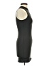 Unbranded Solid Black Cocktail Dress Size XS (estimated) - photo 4