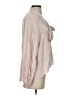 Express 100% Rayon Solid Pink Long Sleeve Blouse Size S - photo 4