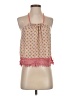 Xtaren 100% Polyester Pink Sleeveless Blouse Size S - photo 1