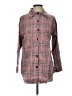 Unbranded Plaid Pink Coat Size S - photo 1
