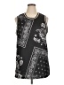 rue21 100% Polyester Black Sleeveless T-Shirt Size XL - photo 1