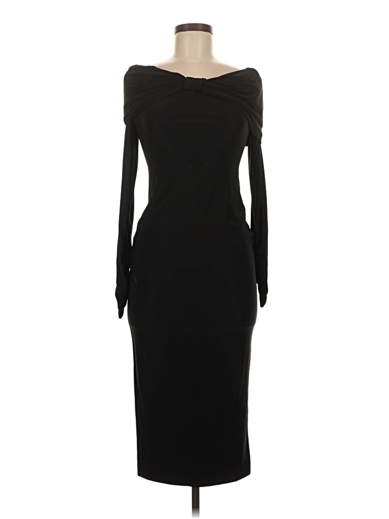 Club L London Cocktail Dress - Sheath: Black Dresses - Used - Size 6