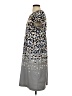Phase Seven Animal Print Gray Cocktail Dress Size 4 - photo 5