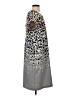 Phase Seven Animal Print Gray Cocktail Dress Size 4 - photo 4
