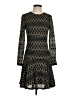Ali Ro Argyle Black Casual Dress Size 2 - photo 1