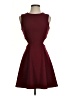 Lulus Solid Burgundy Cocktail Dress Size XS - photo 1