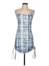 Shein Tie-dye Blue Casual Dress Size L - photo 1