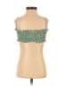 She Made Me 100% Cotton Green Tank Top Size M - photo 2