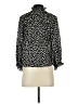 Max Studio Polka Dots Black 3/4 Sleeve Blouse Size XS - photo 2