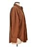Unbranded 100% Polyester Brown Long Sleeve Blouse Size M - photo 4